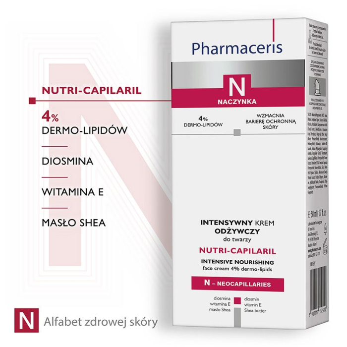 Pharmaceris N Nutri-Capilaril Intensywny krem odżywczy