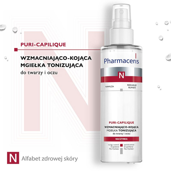 Pharmaceris N Puri Capilique Delikatny tonik-mgiełka wzmacniający naczynka
