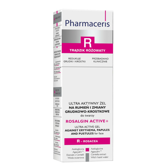 Pharmaceris R Rosalgin Active+ Ultra Aktywny żel na rumień i zmiany grudkowo-krostkowe
