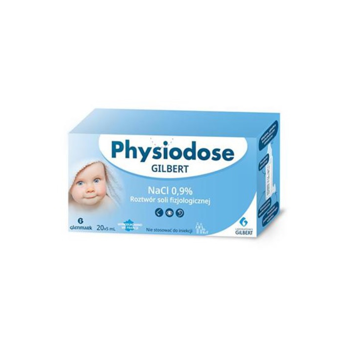 Physiodose Gilbert NaCl 0,9%, Ampułki