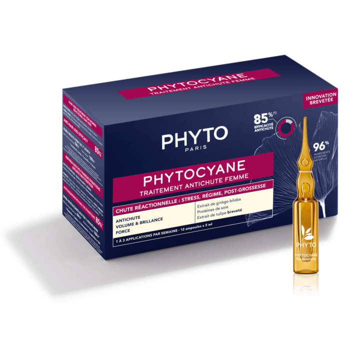 Phyto Phytocyane Kuracja przeciw okresowemu wypadaniu włosów dla kobiet 