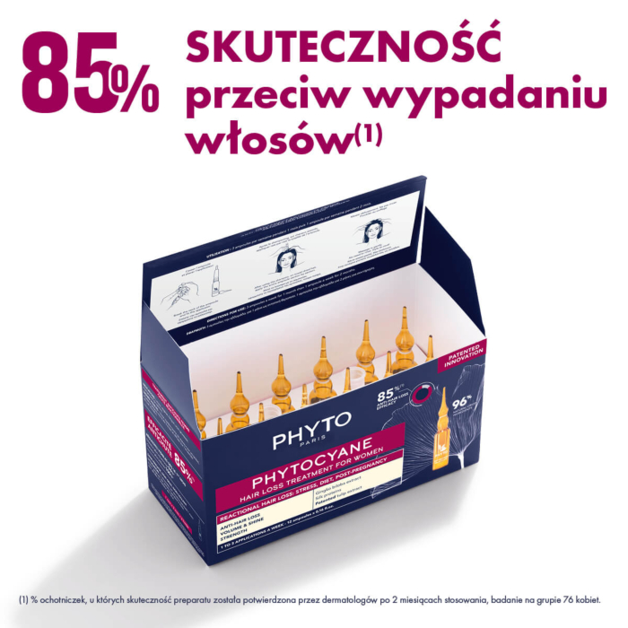 Phyto Phytocyane Kuracja przeciw okresowemu wypadaniu włosów dla kobiet 