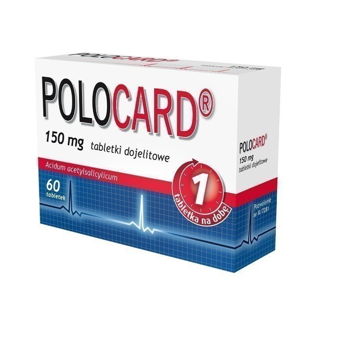 Polocard 150 mg tabletki dojelitowe 