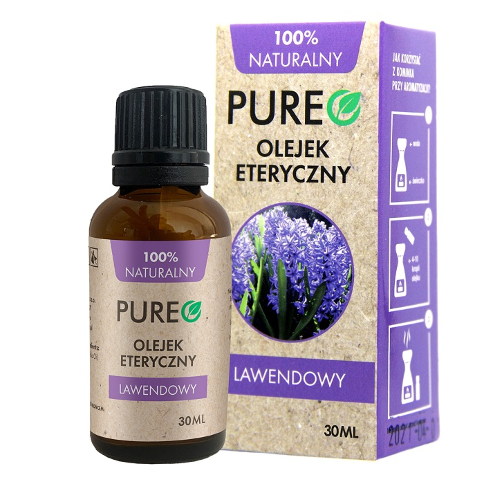Pureo Olejek Naturalny Eteryczny Lawendowy, Płyn
