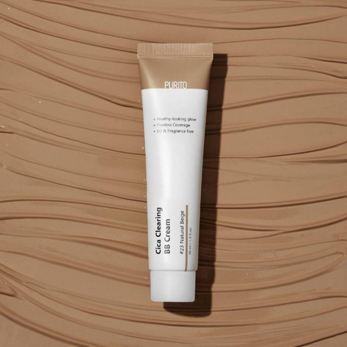 Purito Cica Clearing Regenerujący krem BB z wąkrotą azjatycką, 23 Natural Beige