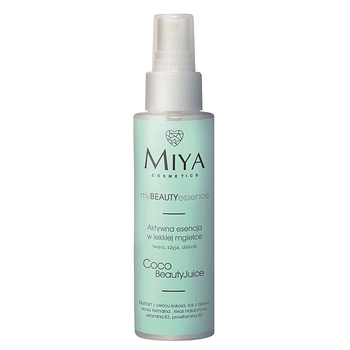 Miya Mybeautyessence Aktywna Esencja do twarzy - Kokos i Aloes