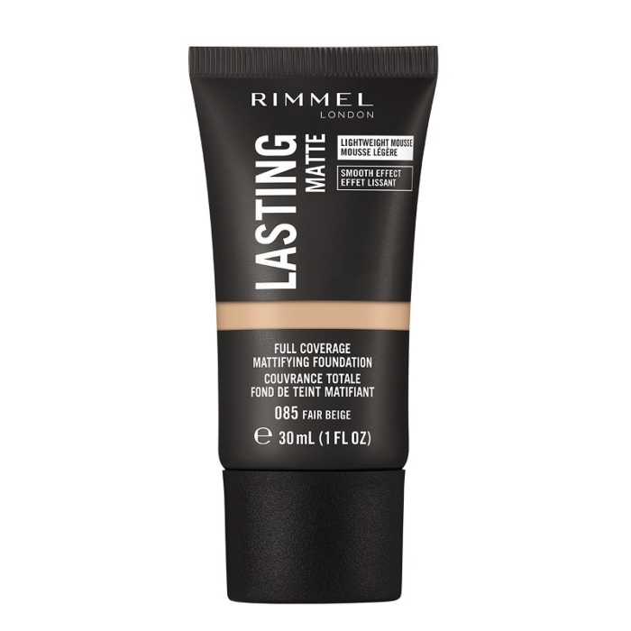 Rimmel Lasting Matte Matujący podkład do twarzy, 085 Fair Beige