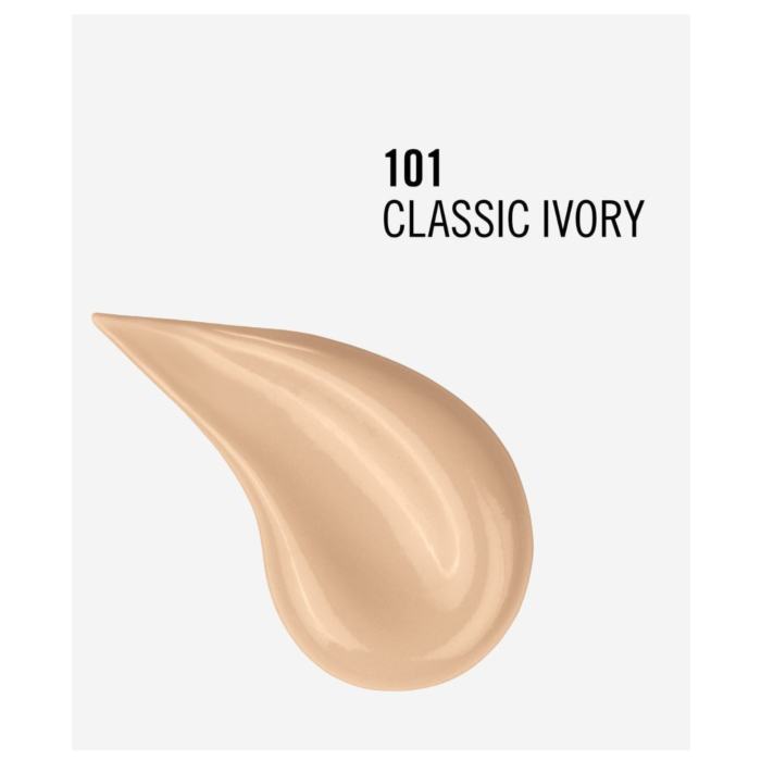 Rimmel Match Perfection Podkład do twarzy, 101 Classic Ivory, 30 ml