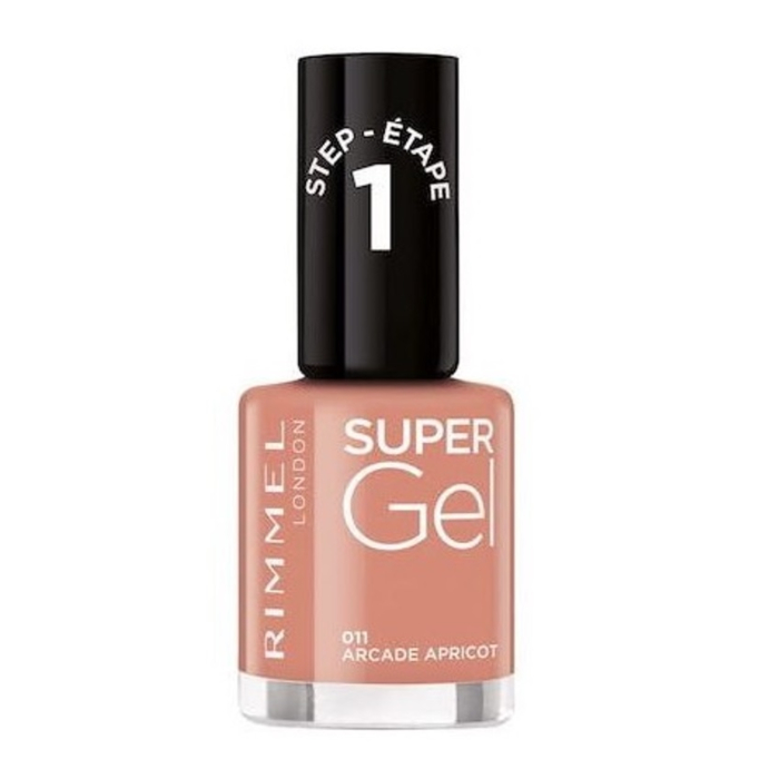 Rimmel Super Gel Lakier do paznokci, 011 Arcade Apricot