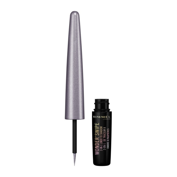 Rimmel Wonder`Swipe Metaliczny eyeliner i cień do powiek 2w1, 001 Scannare