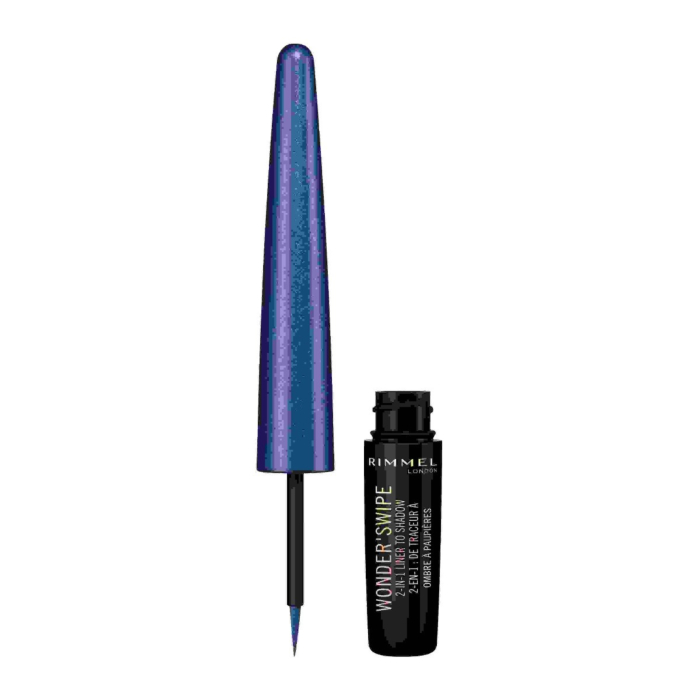 Rimmel Wonder`Swipe Metaliczny eyeliner i cień do powiek 2w1, 013 Front Stage