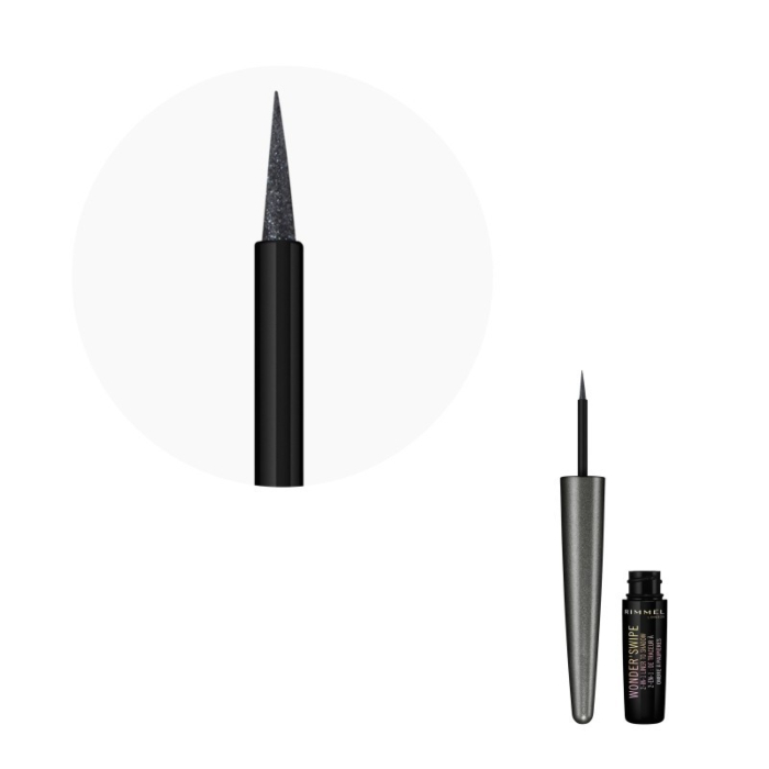 Rimmel Wonder`Swipe Metaliczny eyeliner i cień do powiek 2w1, 014 Fashun