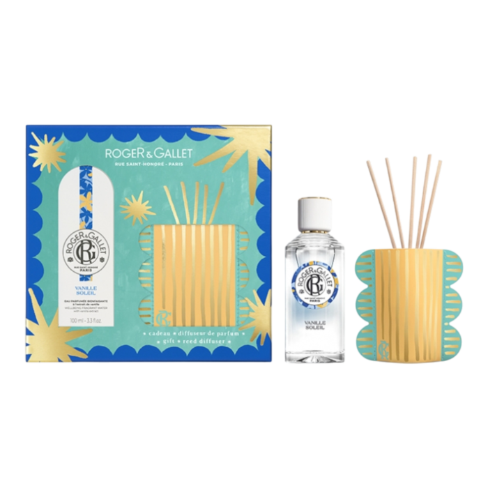 Roger & Gallet Zestaw prezentowy: Vanille Soleil Woda + Dyfuzor zapachowy