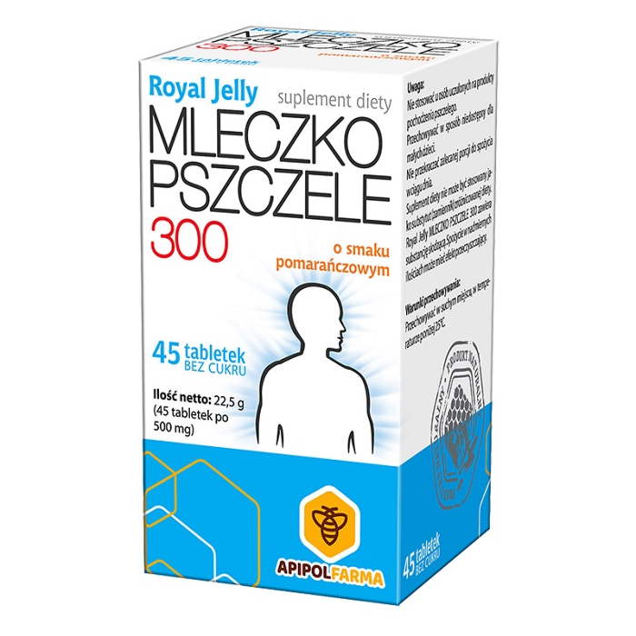 Royal Jelly Mleczko Pszczele 300 45 Tabletek Do Ssania