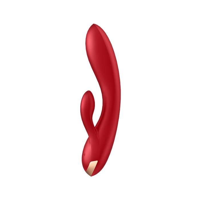 Satisfyer Masażer Double Flex Connect App Red