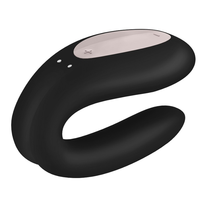 Satisfyer Masażer Double Joy Black Masażer intymny