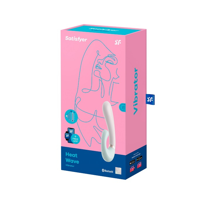 Satisfyer Heat Wave Connect App Mint Masażer intymny