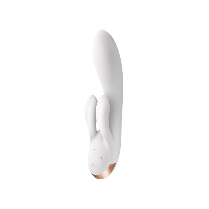 Satisfyer Masażer Double Flex Connect App White