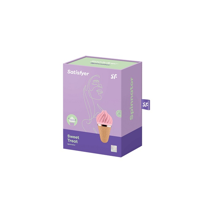 Satisfyer Sweet Treat Pink/Brown masażer intymny
