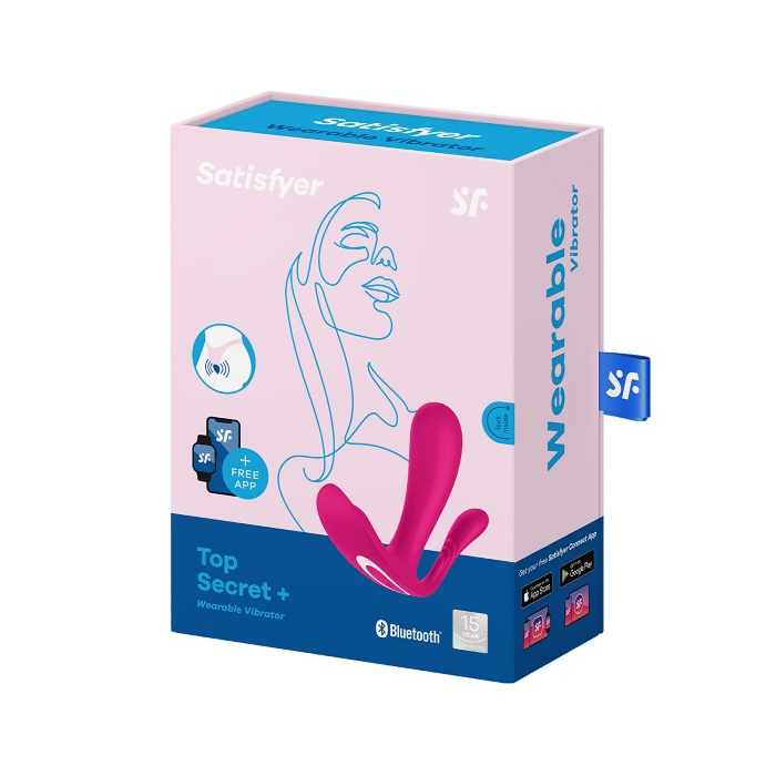 Satisfyer Masażer Top Secret + Connect App