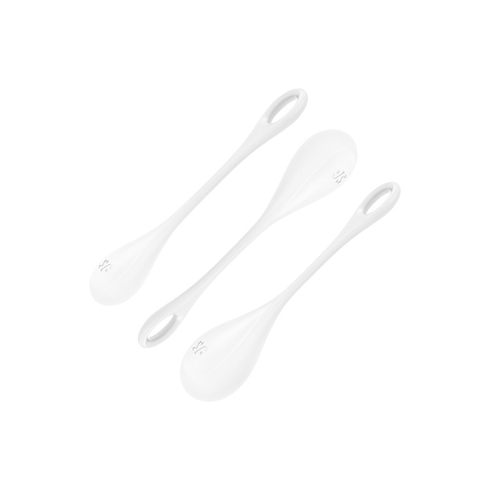 Satisfyer Yoni Power 1 zestaw kulek gejszy do ćwieczeń dna miednicy