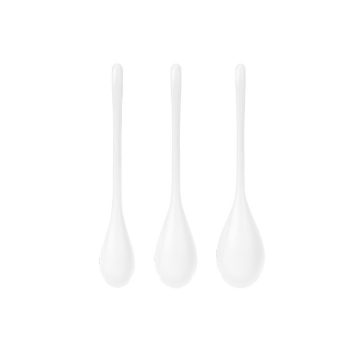 Satisfyer Yoni Power 1 zestaw kulek gejszy do ćwieczeń dna miednicy
