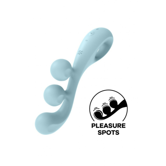 Satisfyer Masażer Tri BallLight Blue