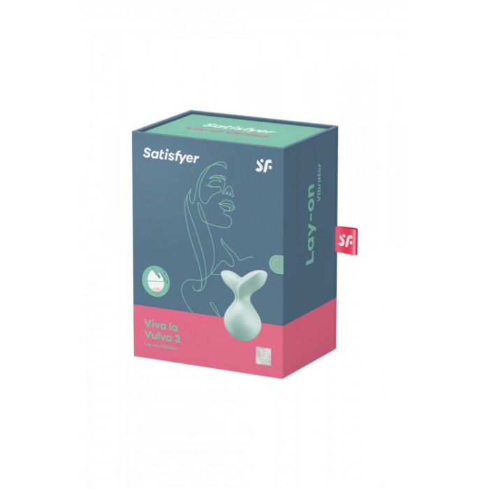 Satisfyer Viva La Vulva 3 Mint masażer intymny