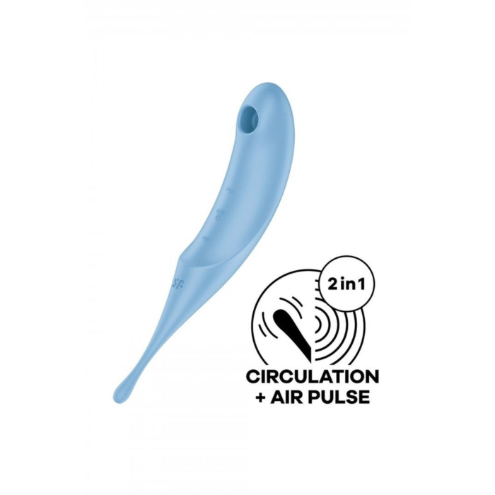 Satisfyer Masażer Twirling Pro Blue