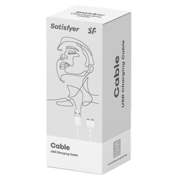 Satisfyer USB Charging Cable White