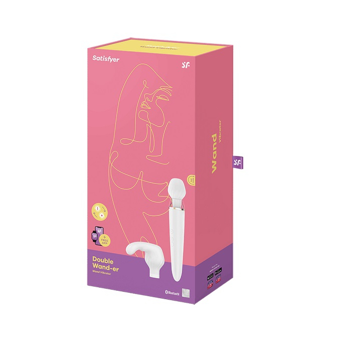 Satisfyer Double Wand-er White Masażer intymny