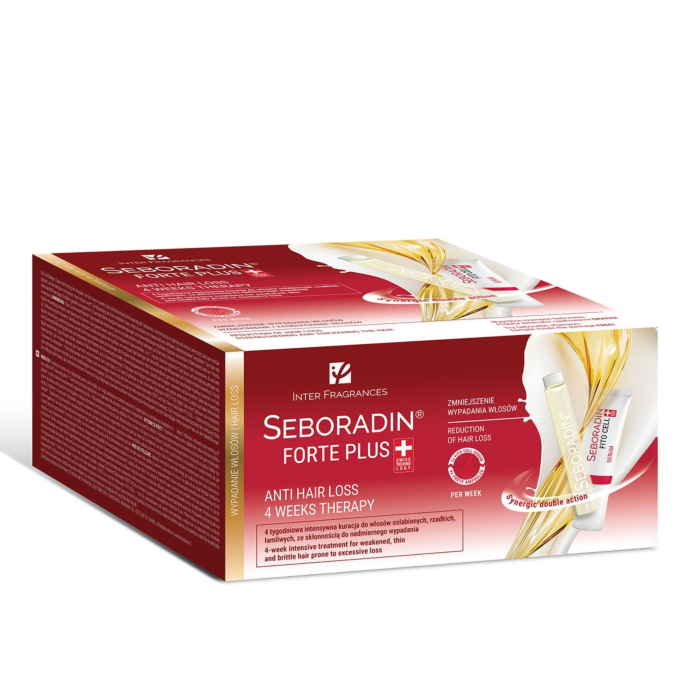 Seboradin Forte Plus Ampułki 24 +