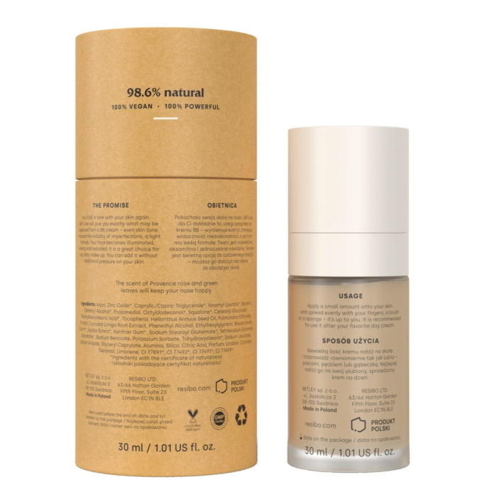 Resibo Krem BB Natural Beige