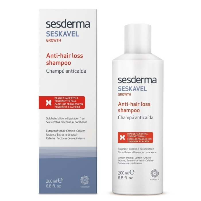 Sesderma Seskavel Szampon przeciw wypadniu włosów