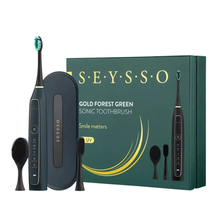 Seysso Gold, szczoteczka soniczna, Forest Green