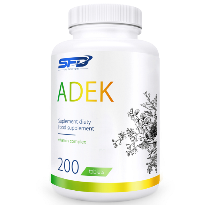 SFD ADEK, Suplement diety z witaminami A, D, E i K, Tabletki