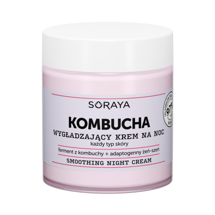 Soraya Kombucha Wygładzający krem na noc z kwasami AHA 