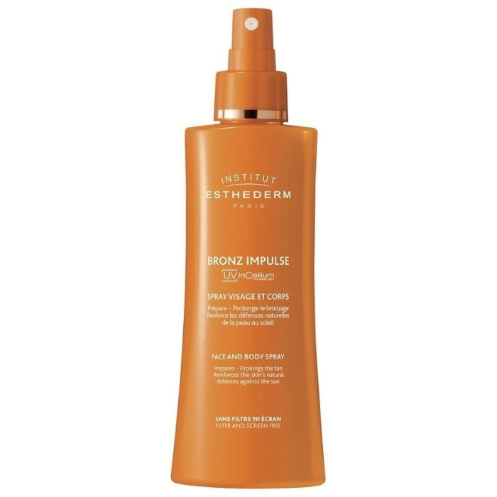 Institut Esthederm Bronz Impulse Spray do twarzy i ciała przyśpieszający opalanie