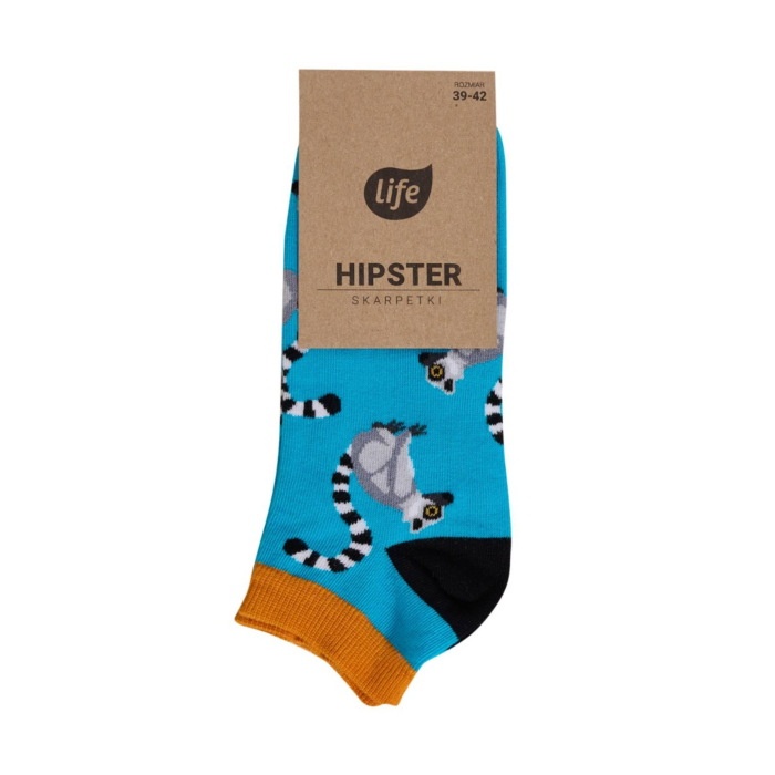 Life Hipster Lemury - Stopki bawełniane  rozm. 35-38