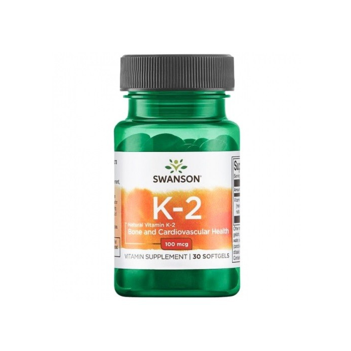 Swanson Naturalna Witamina K2 100 mcg Kapsułki