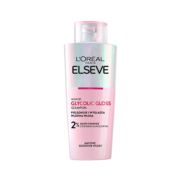 Elseve Glycolic Gloss - Szampon do włosów 200 ml