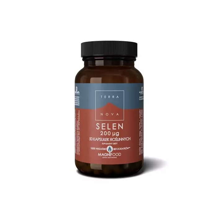 Terranova Selen 200 mcg, Kapsułki
