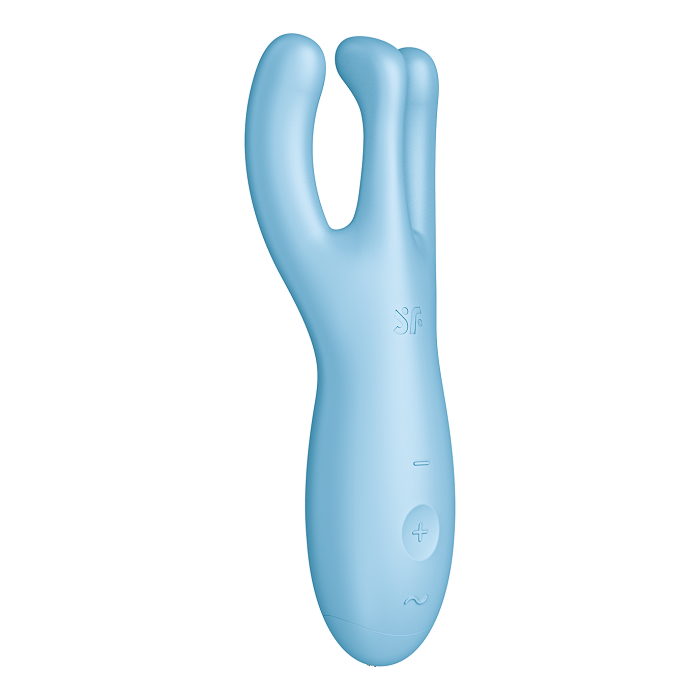Satisfyer Threesome 4 Connect App Blue masażer intymny