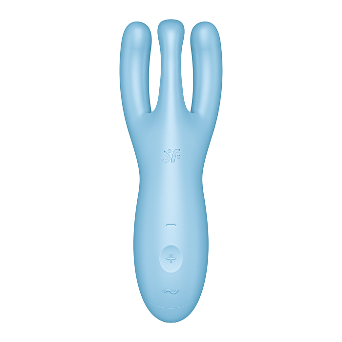 Satisfyer Threesome 4 Connect App Blue masażer intymny