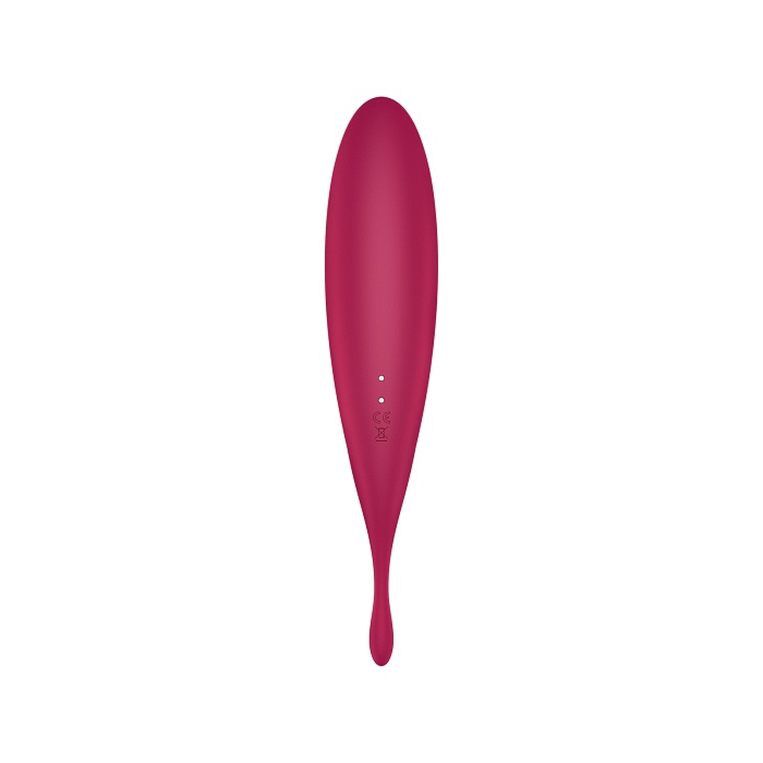 Satisfyer Masażer Twirling Pro Connect app Dark Red