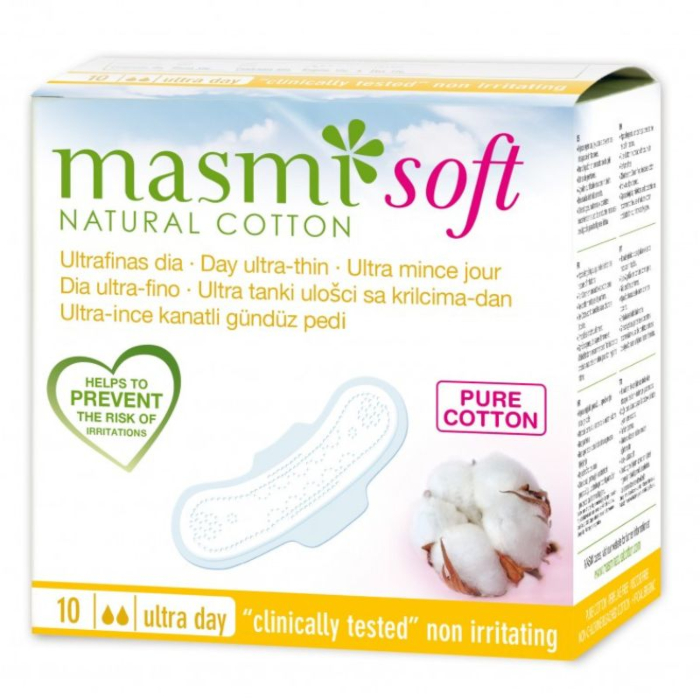 Masmi podpaski na dzień ze Skrzydełkami Soft Ultracienkie