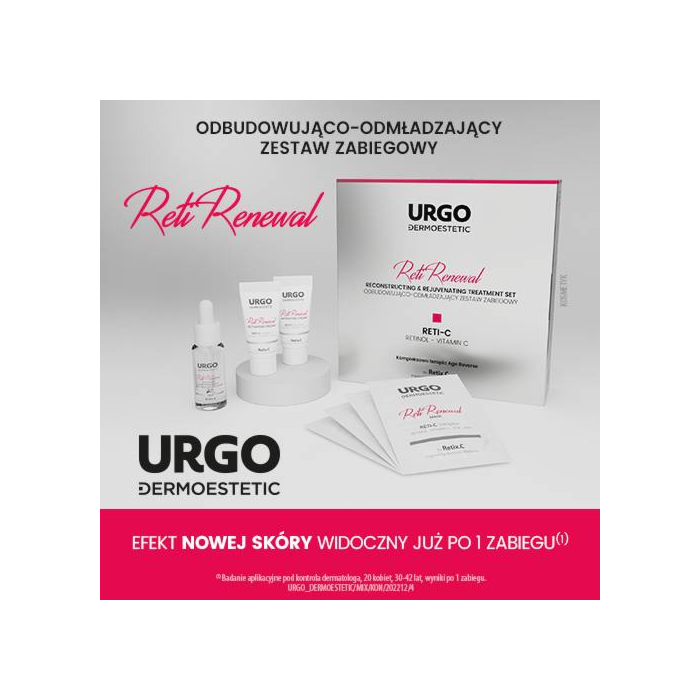 Urgo Dermoestetic Reti-Renewal odbudowująco-odmładzający Zestaw Zabiegowy
