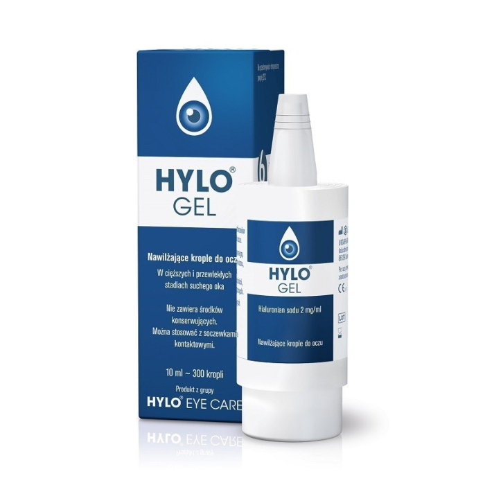 Hylo Gel 0,2%, Nawilżające krople do oczu, w cięższych i przewlekłych stadiach suchego oka