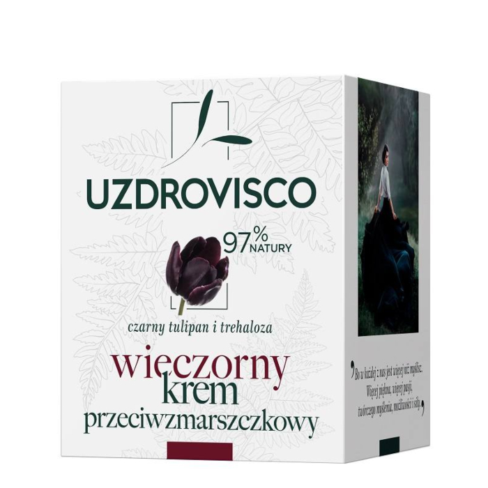 Uzdrovisco Czarny Tulipan Wieczorny Krem przeciwzmarszczkowy