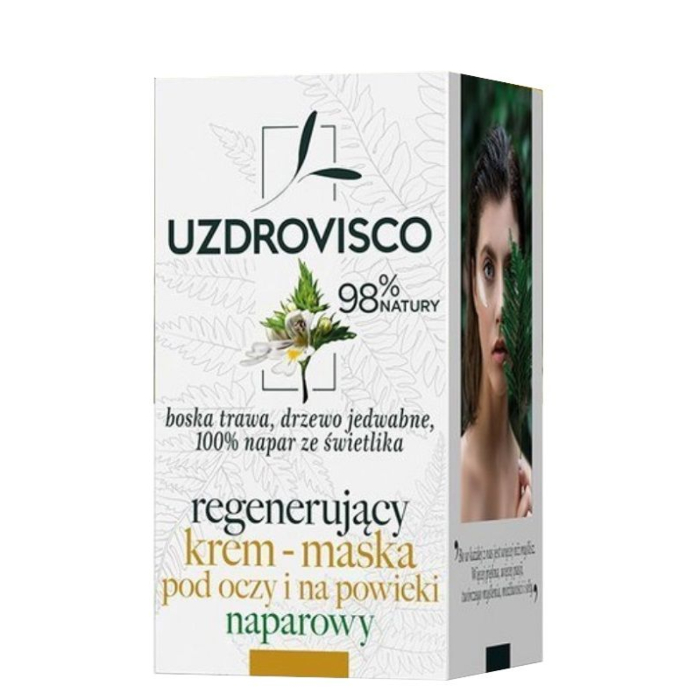Uzdrovisco Świetlik Regenerujący Krem-Maska pod oczy i na powieki